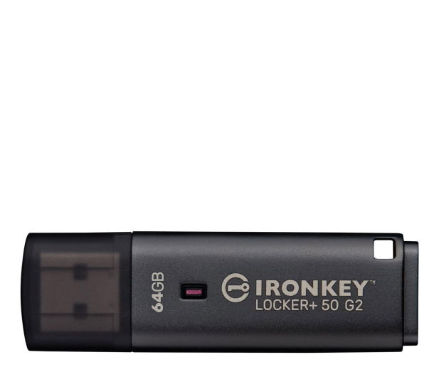 Kingston 64GB IronKey Locker+ 50G2 - 1512153 - zdjęcie